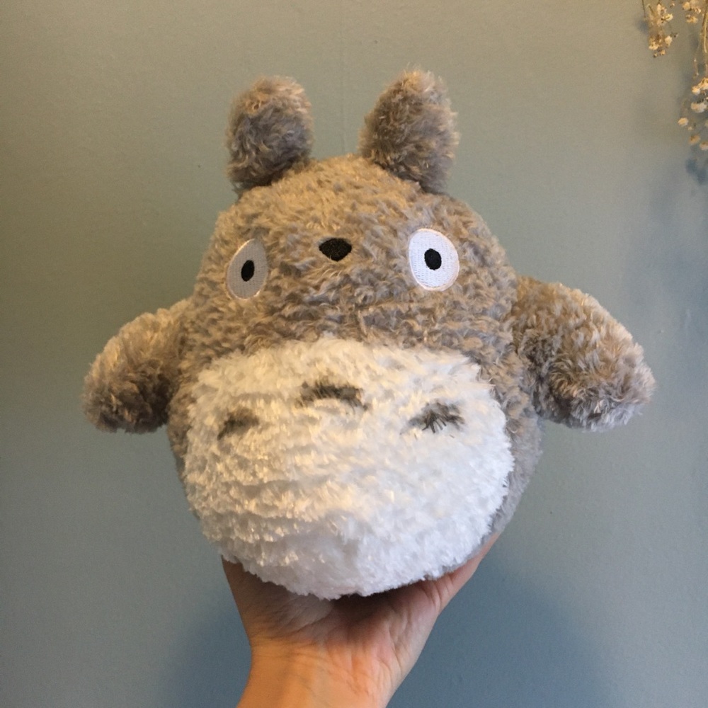 Totoro plushie